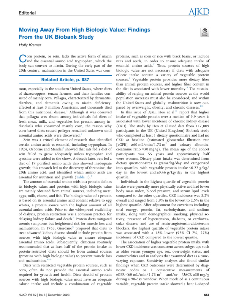 Moving Away From High Biologic Value Findings Fro | PDF | Chronic ...