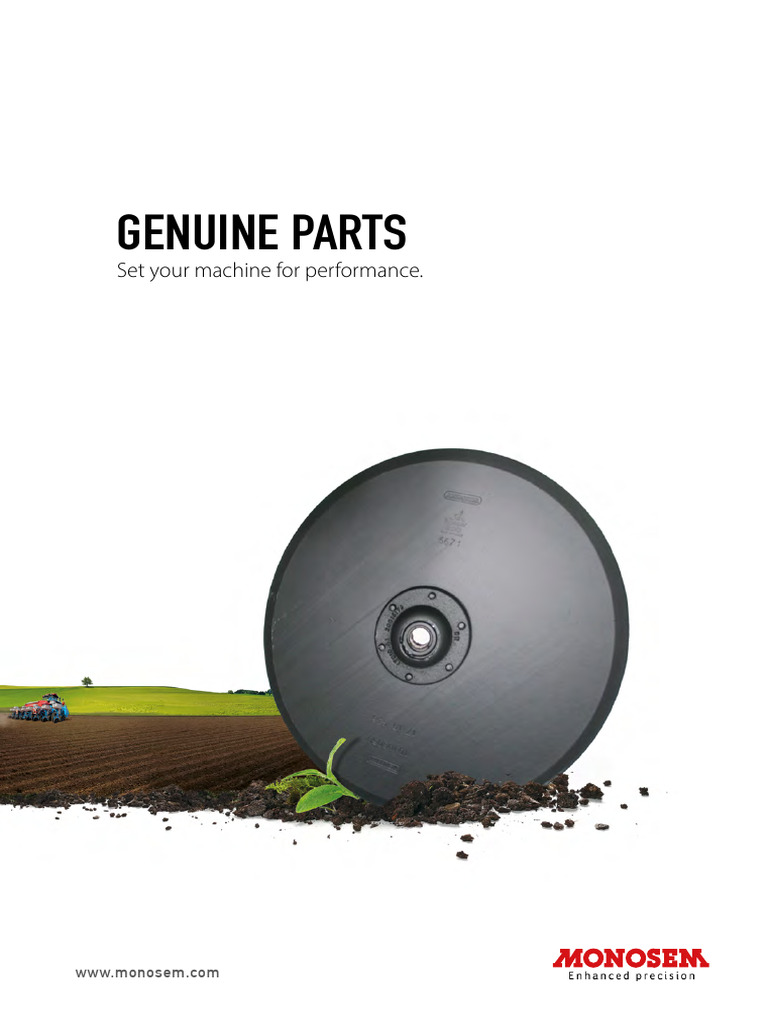 Monosem Grain Drill Parts Catalog | PDF | Sowing | Agriculture