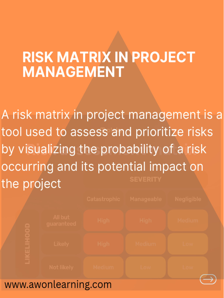 Risk Matrix For Project Managers | PDF | Risk
