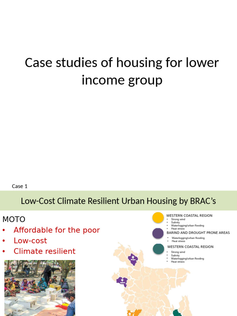 View of Affordable Climate-Resilient Housing Solutions | PDF | Climate ...