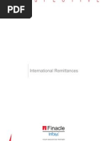 International Remittances: Business Process Outsourcing Consulting System Integration Universal Banking Solution