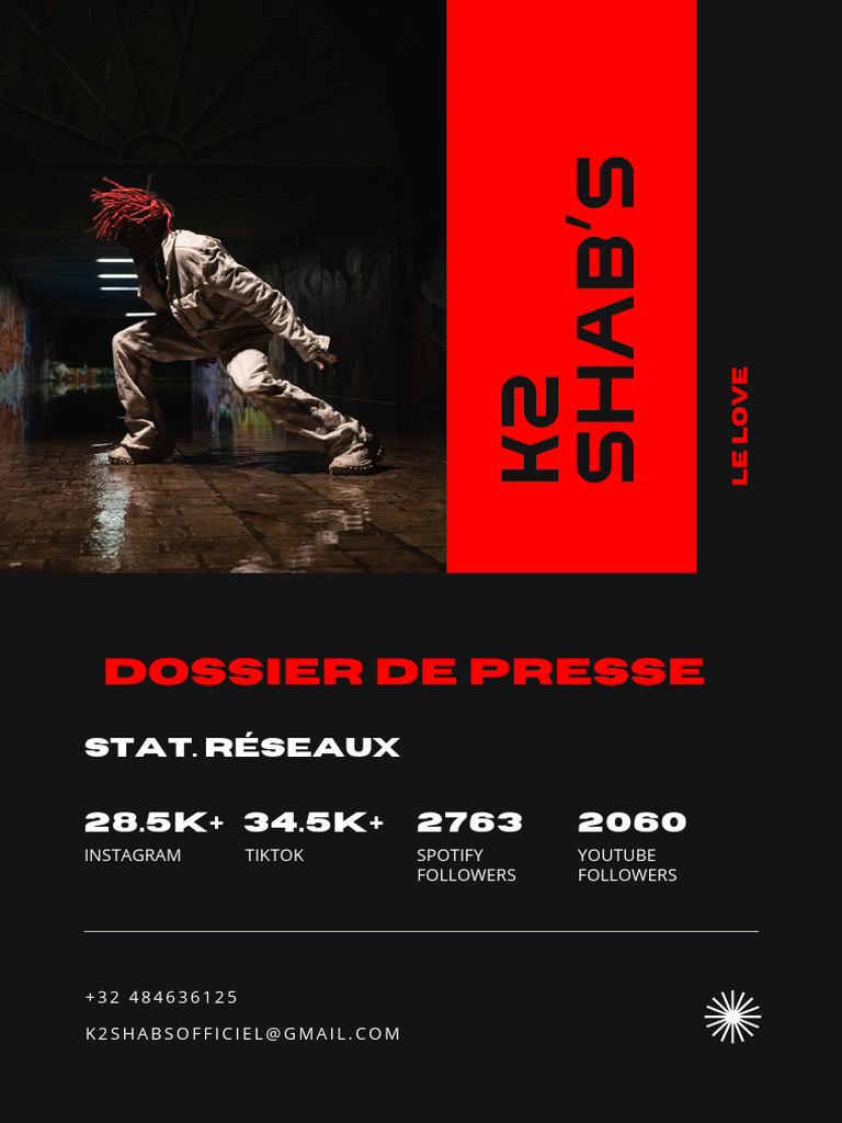 K2 Shab's : Nouvel EP et Projets 2024 | PDF