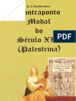 Blog - Contraponto Modal do Séc XVI - Palestrina