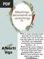 6 (A) Gr7 Afr Afkortings en Akronieme | PDF