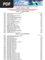 Tche Loco - Lista de Produtos