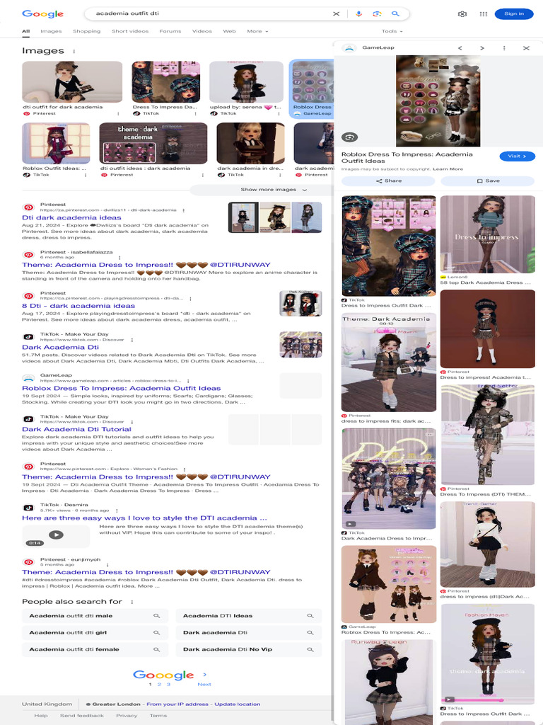 Dark Academia DTI Outfit Ideas | PDF | Cultural Trends | Popular Culture &  Media Studies