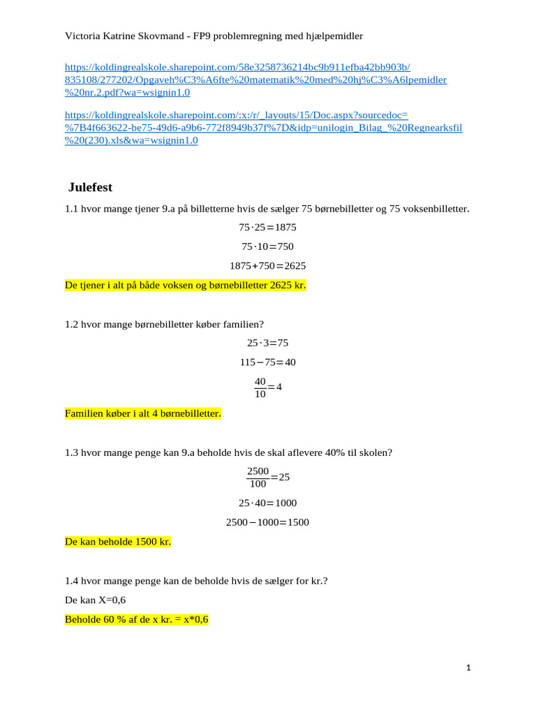 fp9 - Julefest | PDF