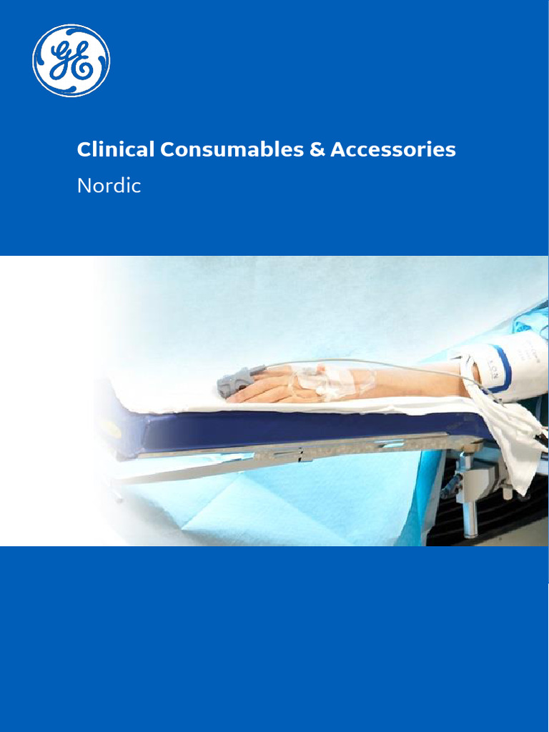 Ge Clinical Consumables - Accessories | PDF | Blood Pressure | Health Care
