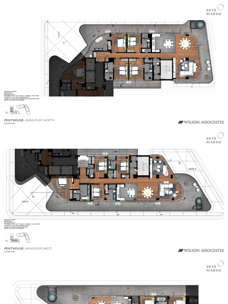 Skye Niseko Penthouse Floor Plans | PDF | Bathroom | Home