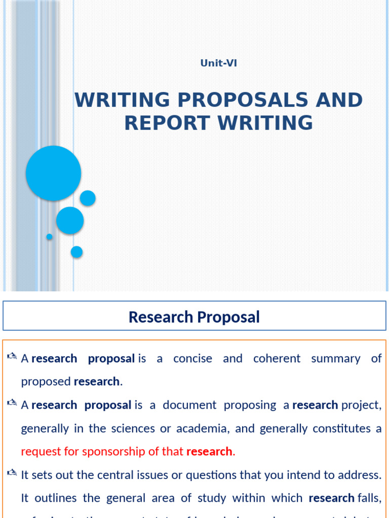 Research Proposals and Reports Guide | PDF | Methodology | Apa Style