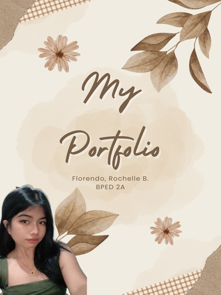 EDUC109 Portfolio, Florendo, Rochelle B. | PDF | Psychology | Cognition