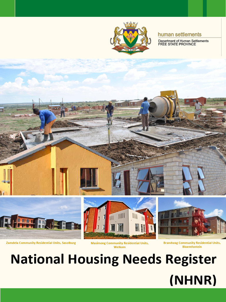 National Housing Needs Register Overview | PDF | Subsidy | Economies