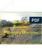 Bölüm 5. Zeminlerin Mühendislik Özellikleri