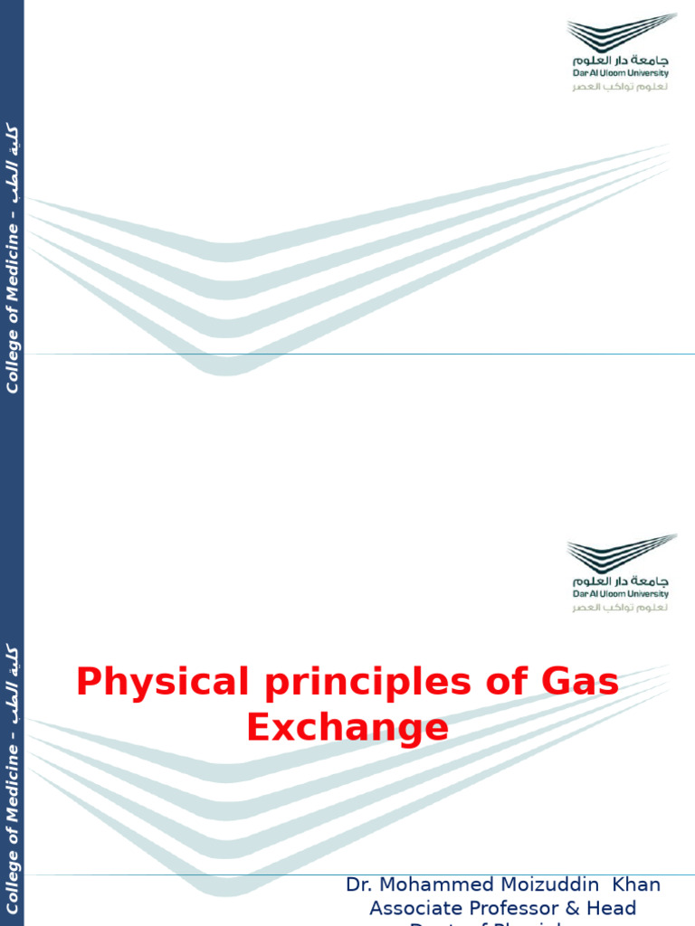 4. Physical Princeple of Gas Exchange 23-24 | PDF | Respiratory Tract ...
