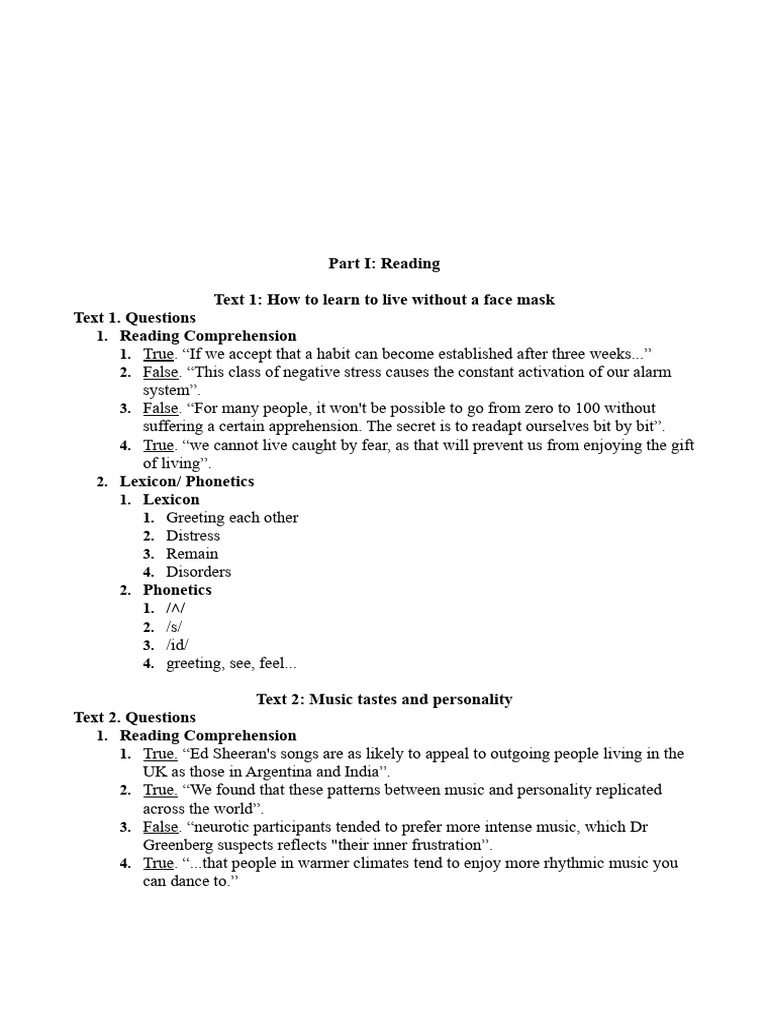 Solucion Examen Ingles Evau Ordinaria Pdf
