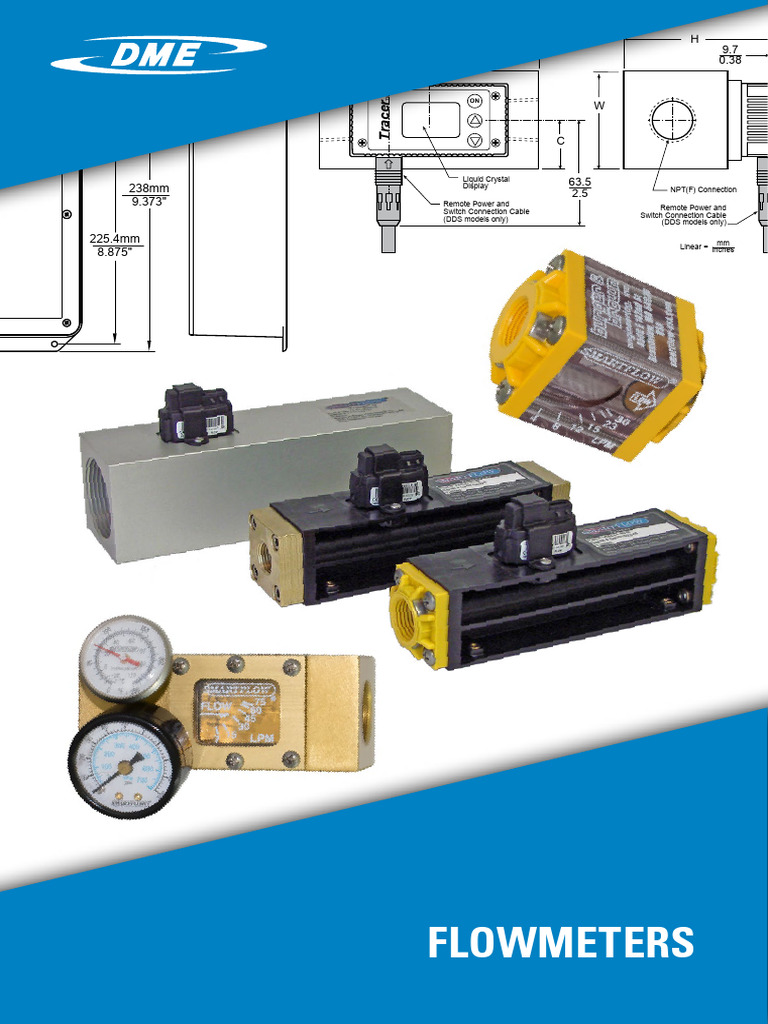SmartFlow® Tracer® VM Flowmeters | PDF | Flow Measurement | Usb