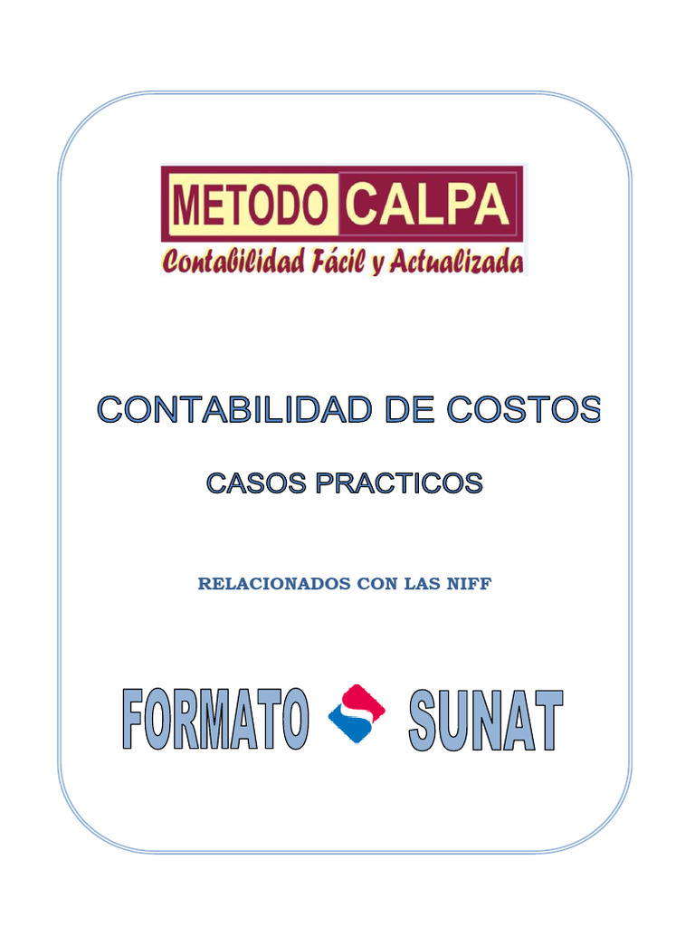 Casos Prácticos en Contabilidad de Costos | PDF | Contabilidad ...