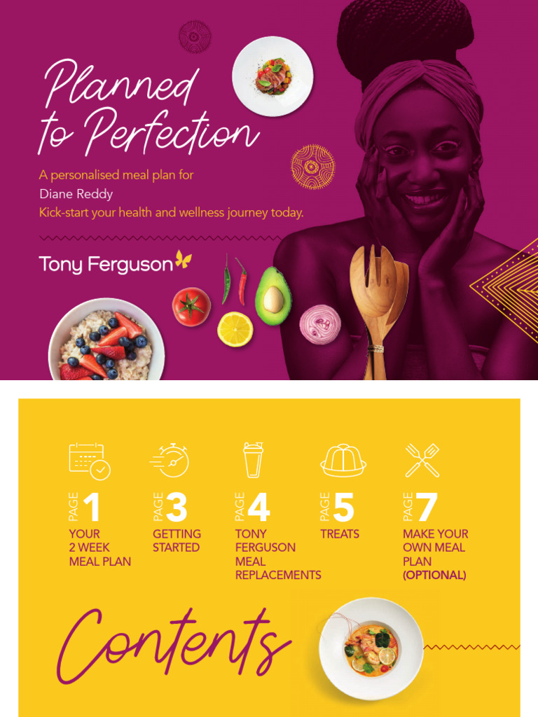 TF Mealplan | PDF | Meal | Fruit