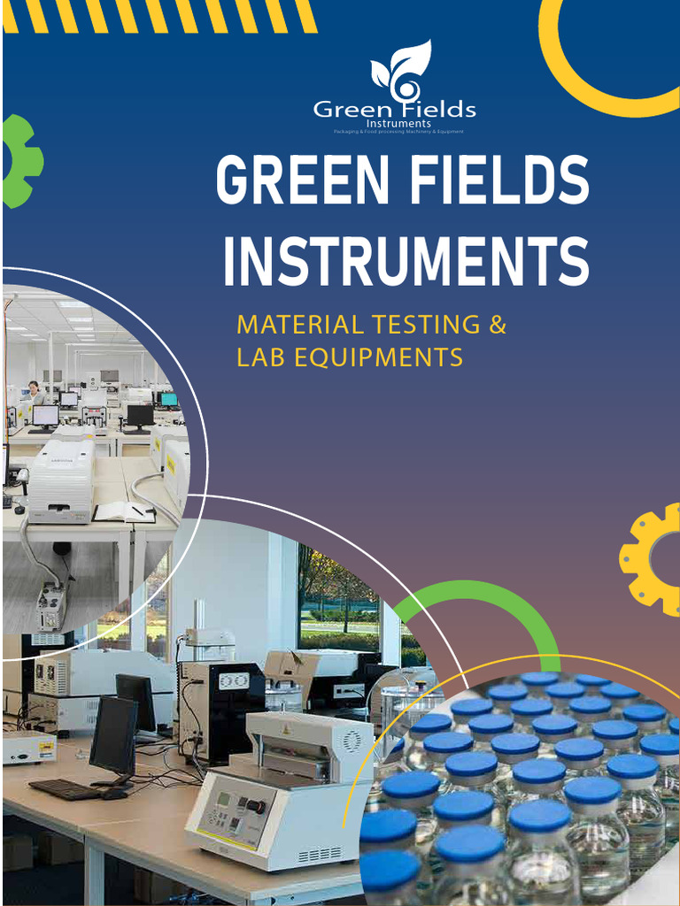 Green Fields Instruments Catalogue | PDF | Tablet (Pharmacy) | Materials