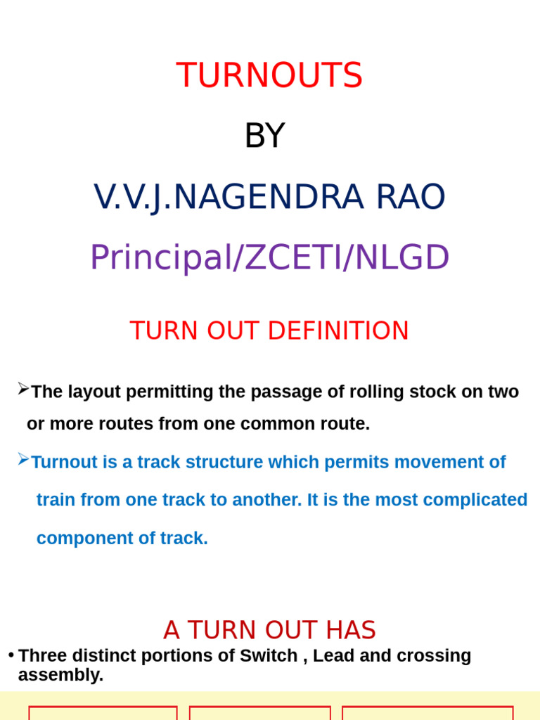 Points & Xings | PDF | Transport | Land Transport