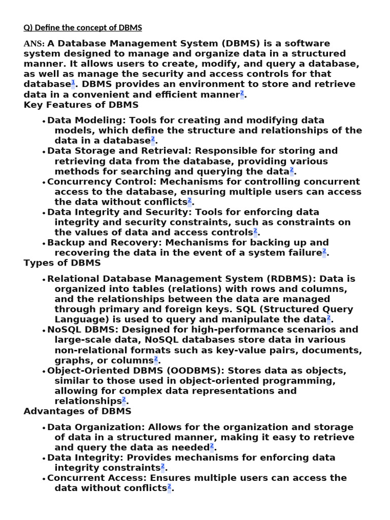 Understanding DBMS and Excel Functions | PDF | Microsoft Excel | Databases