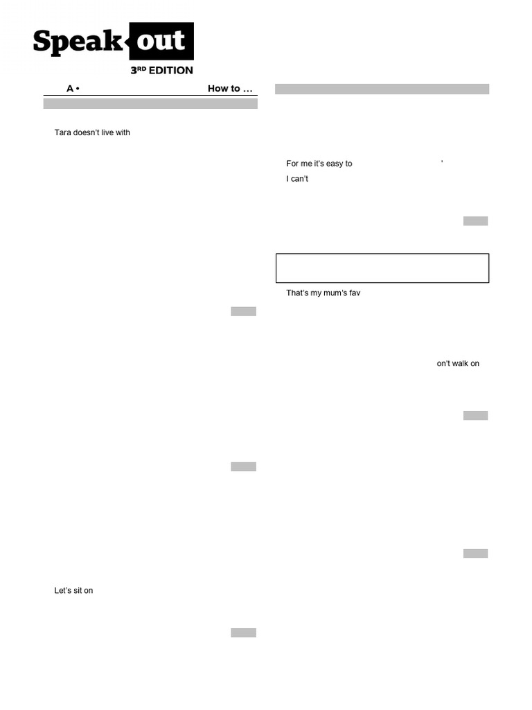 SO3 A1 Progress Test 3A | PDF