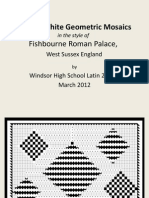 Black &White Geometric Mosaics