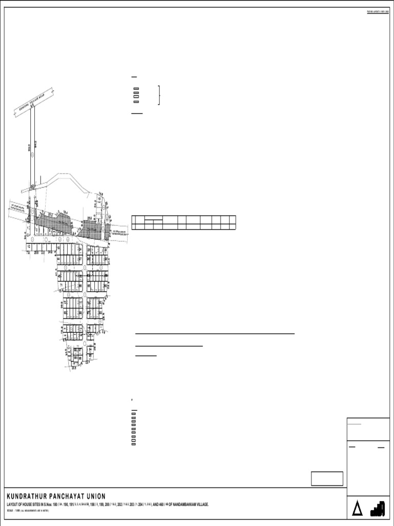 Site Layout and Plot Distribution Details | PDF | Storm Drain | Drainage