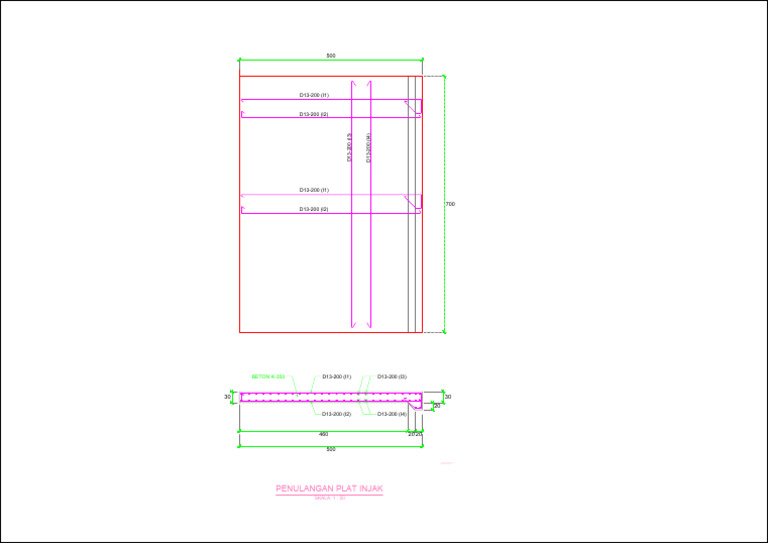 Plat Injak-Model-Layout2 | PDF