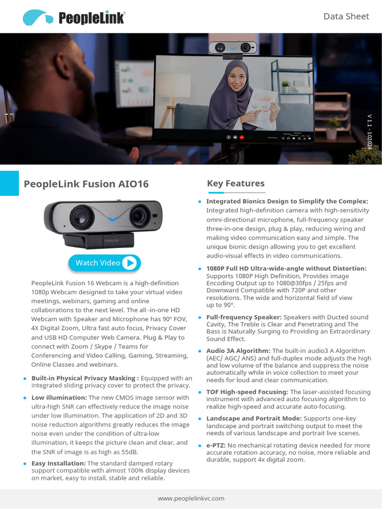 PeopleLink Fusion 16 2024 3 | PDF | Camera | Computer Engineering