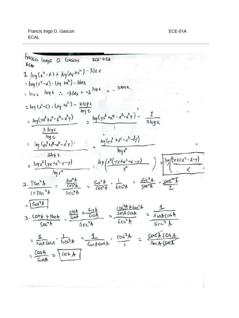 Francis Inigo O | PDF