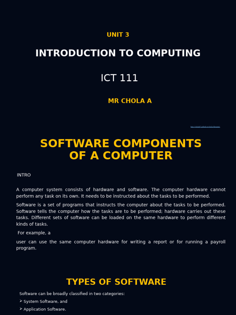 Overview of Computer Software Types | PDF | Graphical User Interfaces ...