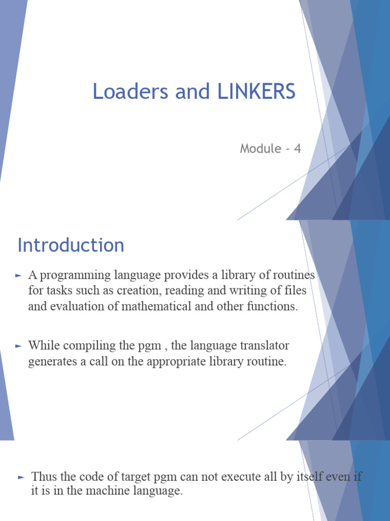 Understanding Loaders and Linkers | PDF | Library (Computing ...