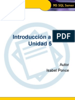 Introducci€ ¦ón a TSQL - Unidad 5