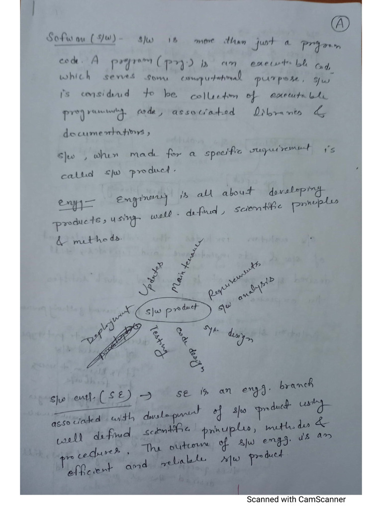 S.E Notes | PDF