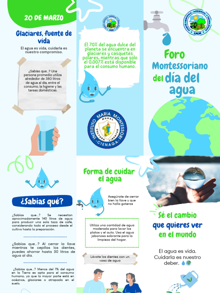Cuidado del Agua: Compromiso Vital | PDF | Agua | Ciencias de la Tierra