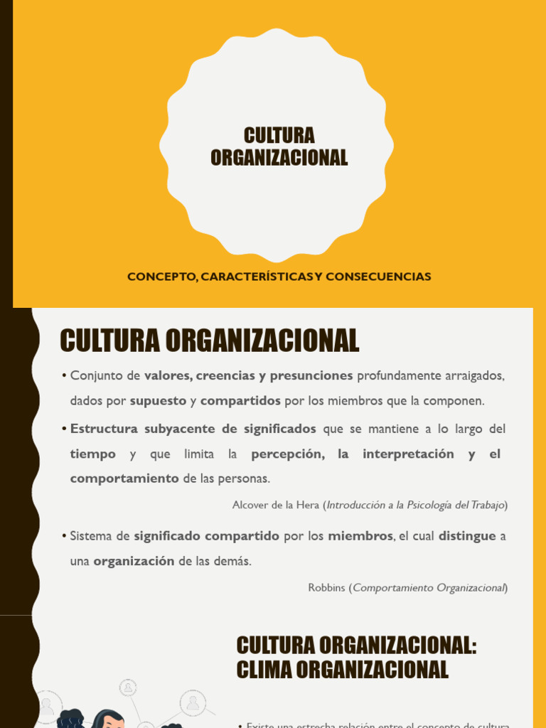 Cultura Organizacional: Claves y Tipos | PDF | Comportamiento ...