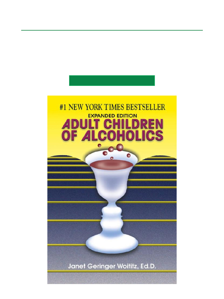 Adult Children of Alcoholics Expanded Edition PDF DOCX Download | PDF ...