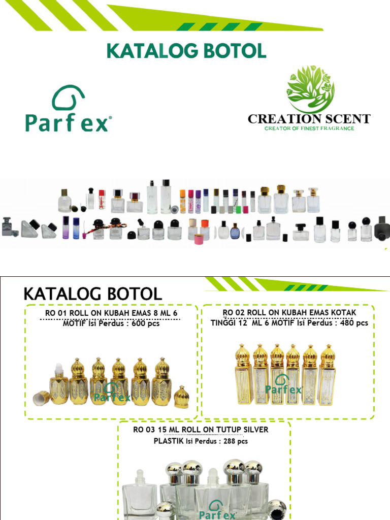 Katalog Botol Parfex 2023 | PDF
