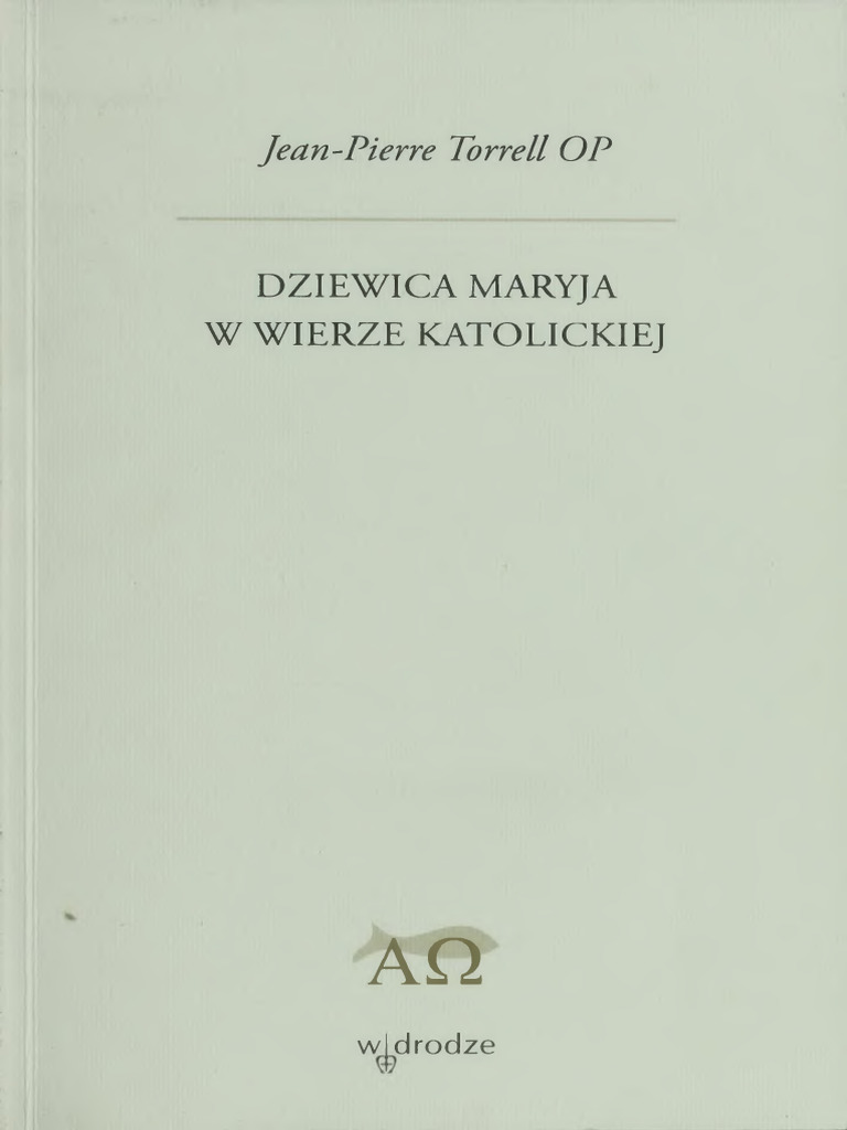 Torrell Dziewica Maryja OCR | PDF