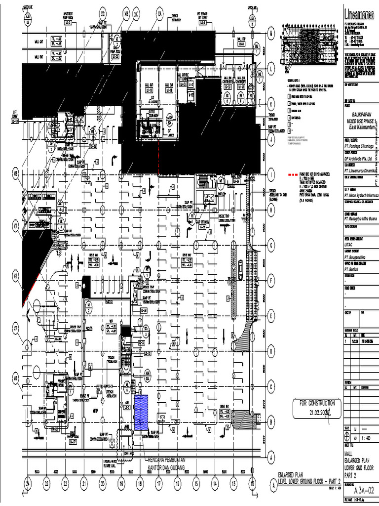 A.3a-02 - Level LG Floor Plan Enlarged (05!05!2025) | PDF
