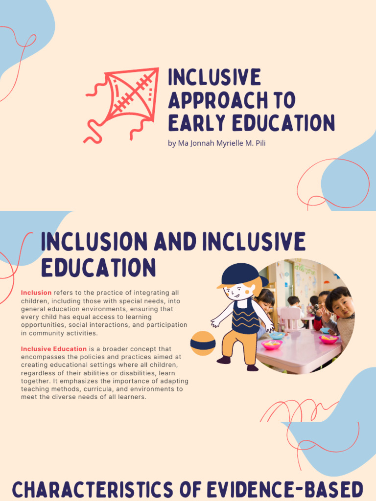 Inclusive Education in Early Childhood | PDF | Inclusion (Education ...