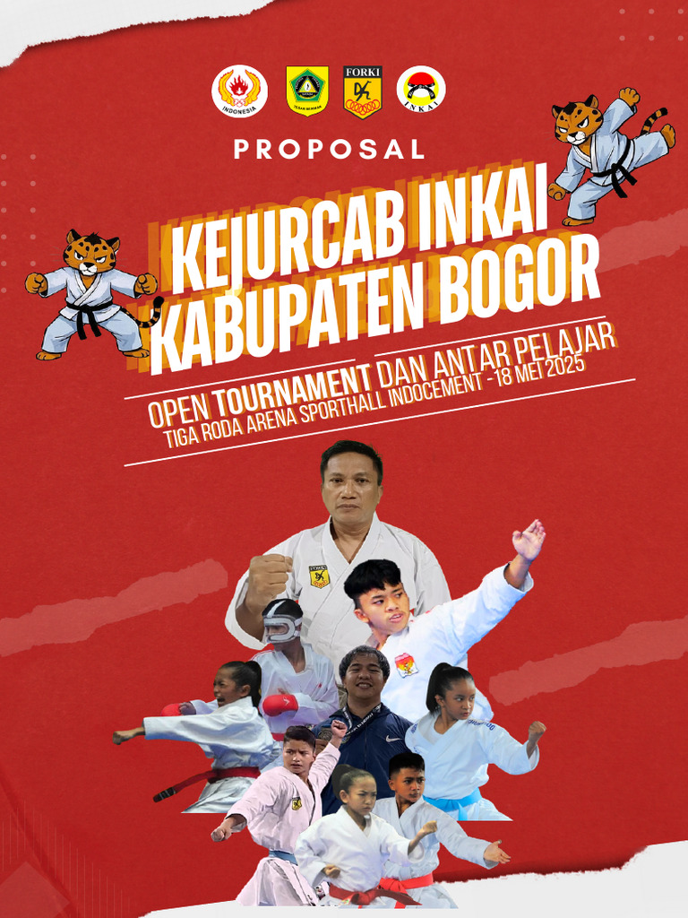 Proposal Kejuaraan Karate INKAI 2025 | PDF