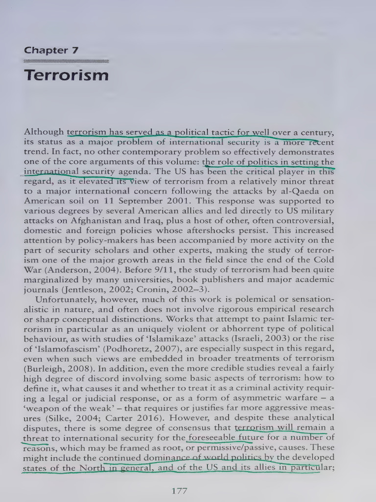 Understanding Terrorism's Impact on Security | PDF | September 11 ...