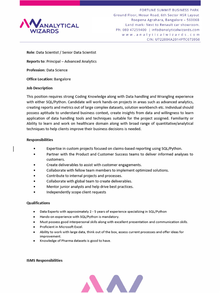 DH JD - Data Scientist - Senior Data Scientist - Advanced Analytics ...