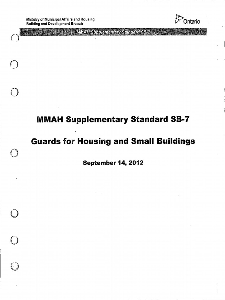 MMAH Supplementary Standard SB-7 | PDF | Lumber | Wood