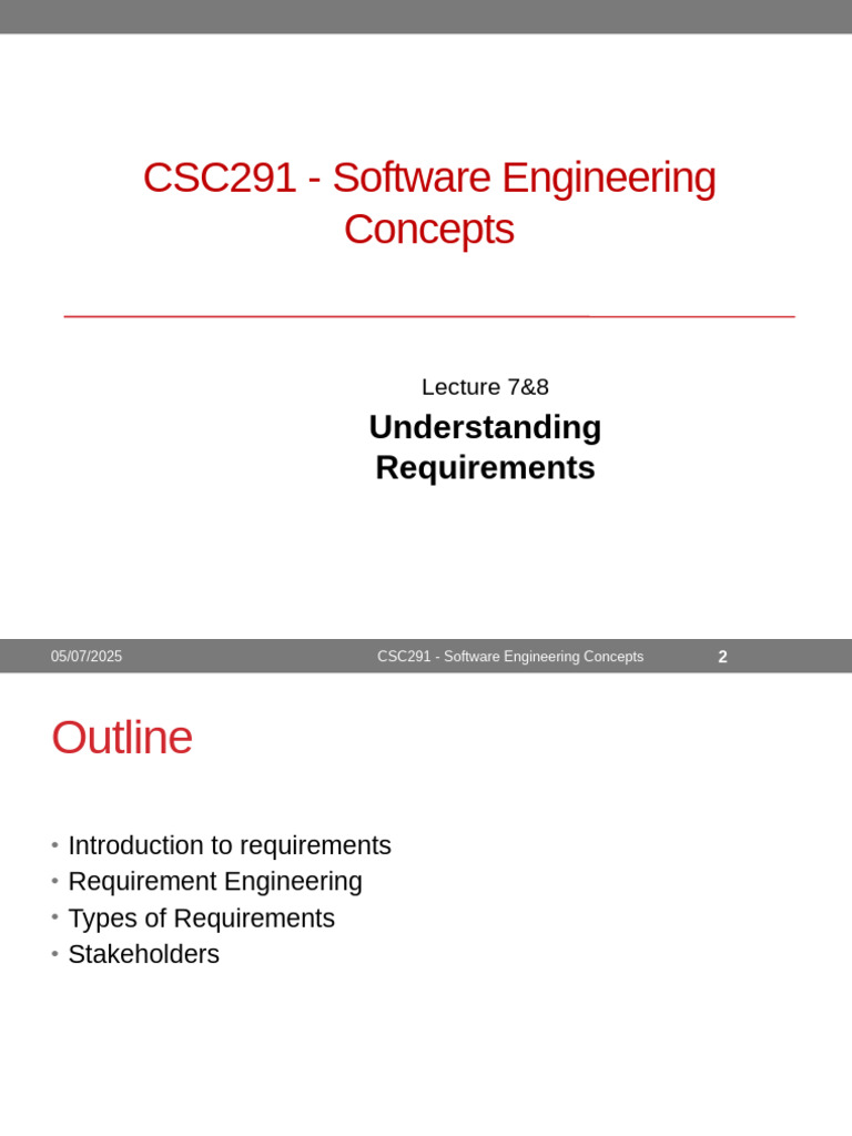 Understanding Software Requirements | PDF | Reliability Engineering ...