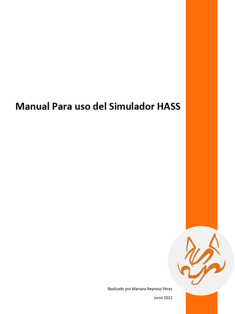 Manual del Simulador HASS | PDF | Programa de computadora | Programación