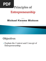 Gtuc - Principles of Entreprenuership