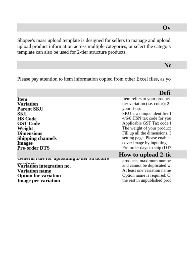 Shopee Product Upload Guidelines | PDF | Shoe | Sneakers